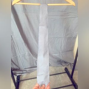 Silk Charvet Place Vendome Silver Tie